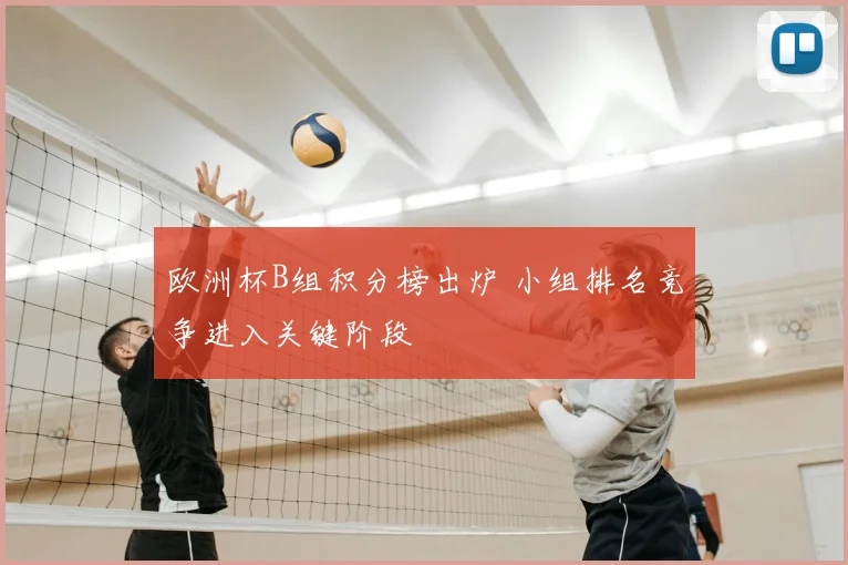 欧洲杯B组积分榜出炉 小组排名竞争进入关键阶段