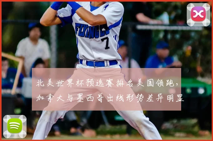 北美世界杯预选赛排名美国领跑，加拿大与墨西哥出线形势差异明显